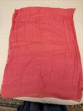 J. Jill Coral Sheer rayon scarf - new with tags!